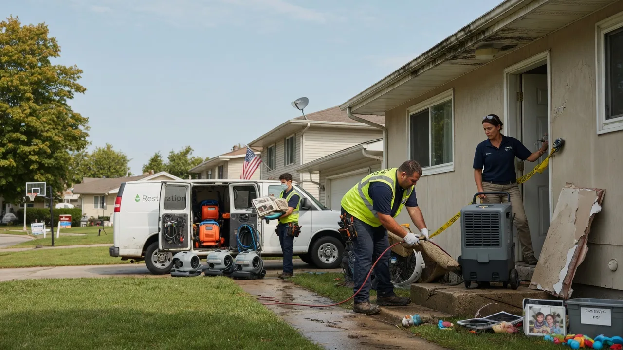 Water Damage Restoration in Farmer City, IL near me